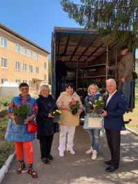 Благотворительная акция в геронтологическом центре